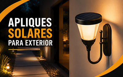 Apliques Solares para Exterior